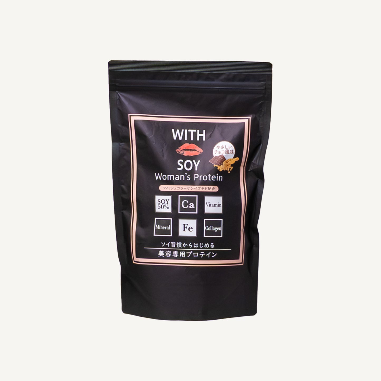 WITH SOY Woman'sプロテイン やさしいチョコ風味